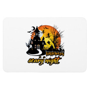 Halloween Beängstigend Night Magnet