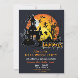 Halloween Beängstigend Night Planner Party Einladung