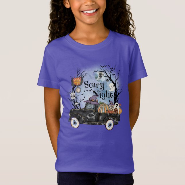 Halloween Beängstigend Night T-Shirt (Vorderseite)