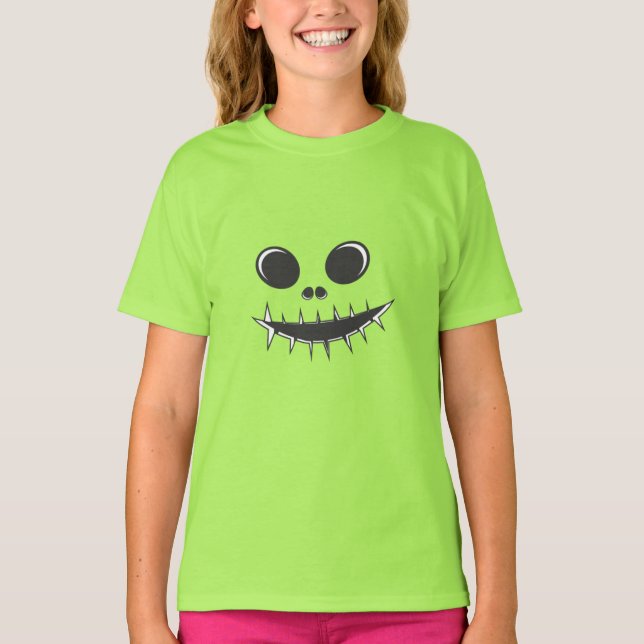 Halloween Beängstigend Pumpkin T-Shirt (Vorderseite)