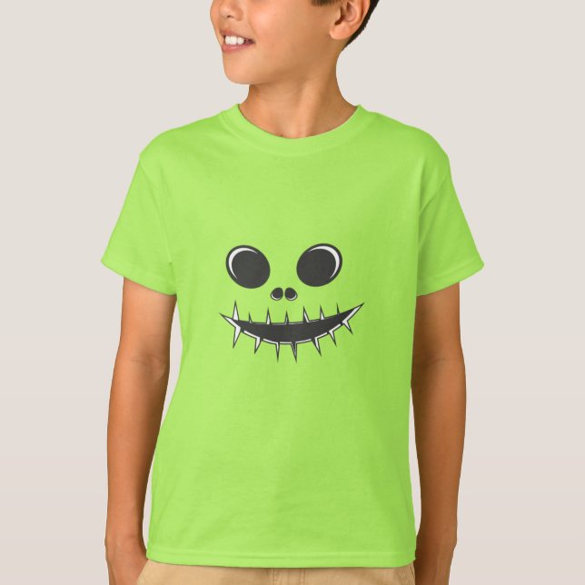 Halloween Beängstigend Pumpkin T-Shirt (Vorderseite)