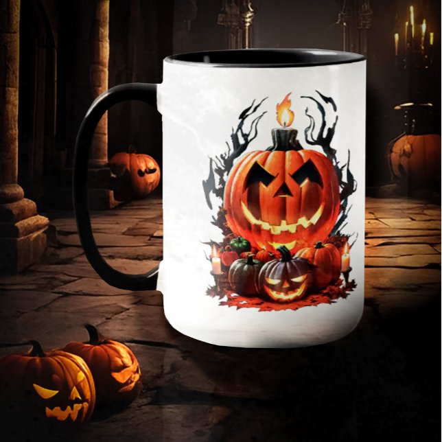 Halloween Beängstigend Pumpkin Tasse (Von Creator hochgeladen)