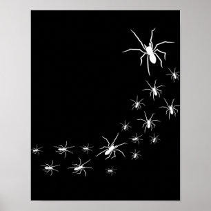 Halloween Beängstigend Spider Spider Lover Gesch Poster