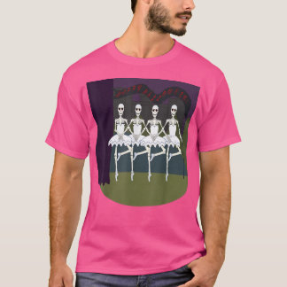 Halloween Beängstigend Spooky Dancing Ballerina Sk T-Shirt