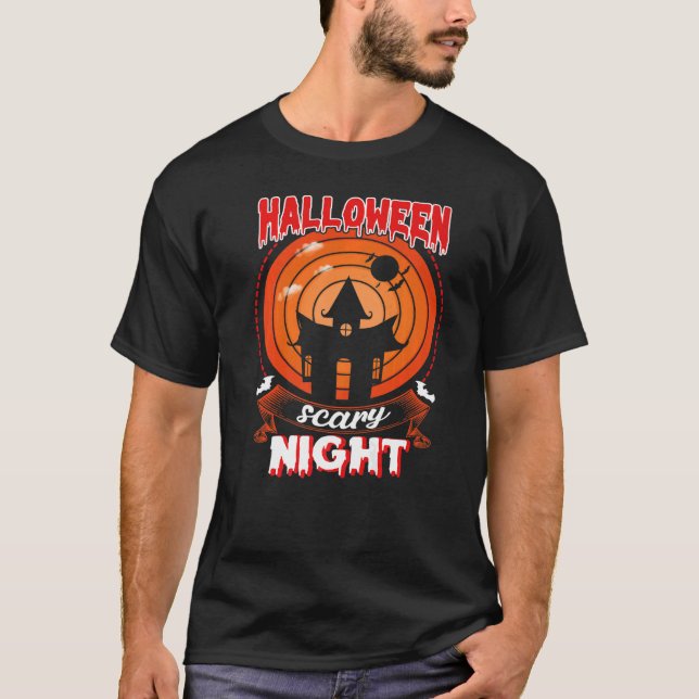 Halloween-beängstigend T-Shirt (Vorderseite)