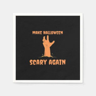 Halloween Beängstigend wieder Zombie Classic Trump Serviette