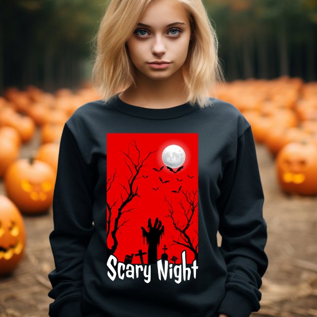 Halloween Beängstigender T - Shirt (Von Creator hochgeladen)