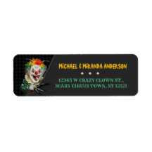 Halloween Beängstigendes Clown Erwachsene Creepy C