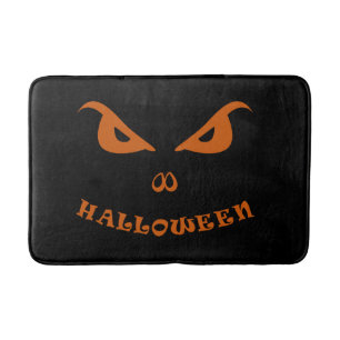 Halloween beängstigendes Gesicht Badematte