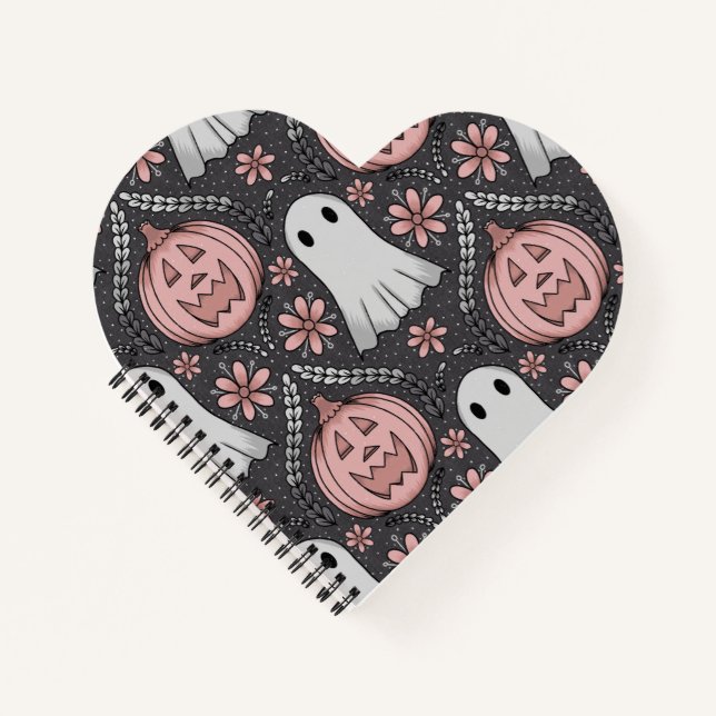 Halloween beauty  notizbuch (Vorderseite)