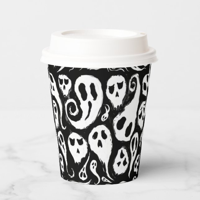  Halloween-Becher  Pappbecher (Vorderseite)
