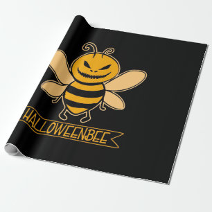 Halloween Bee Geschenkpapier