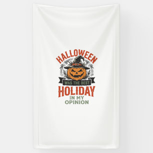Halloween Bester Feiertag Vintage Kürbis-Shirt-Des Banner
