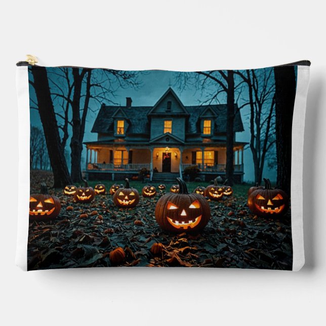 Halloween-Beutel Zubehörtasche (Vorderseite)
