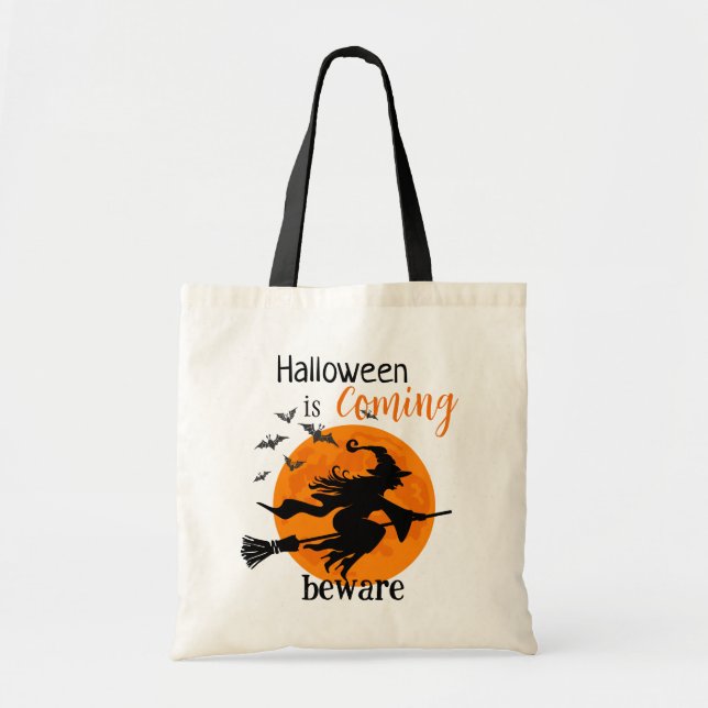 Halloween Beware Tote Bag Tragetasche (Vorne)