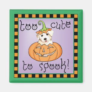 Halloween Bichon Magnet