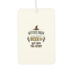 Halloween-Bier Hokuspokus Lustig Vintage_1 Autolufterfrischer