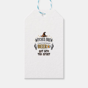 Halloween-Bier Hokuspokus Lustig Vintage_1 Geschenkanhänger
