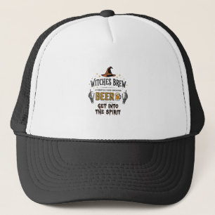 Halloween-Bier Hokuspokus Lustig Vintage_1 Truckerkappe