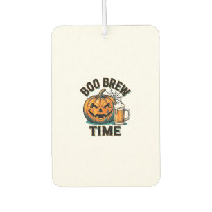 Halloween-Bier-Shirt Vintage-Kürbis-Party-T-Shirt_ Autolufterfrischer