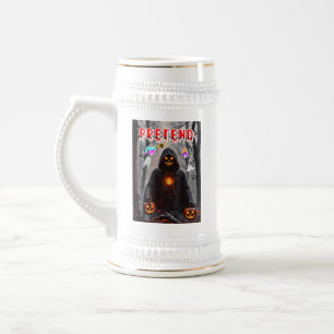 Halloween Bierglas