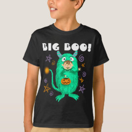 Halloween Big Boo süße Figur T-Shirt