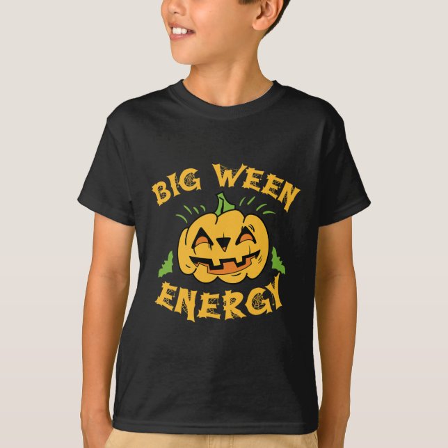 Halloween Big Ween Kostüm Pumpkin Lover Oktober T T-Shirt (Vorderseite)