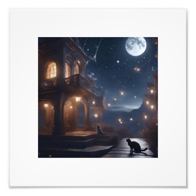 Halloween-Bild Fotodruck (Vorne)