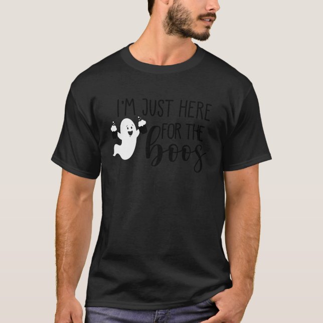Halloween bin ich gerade hier für Boos Halloween G T-Shirt (Vorderseite)
