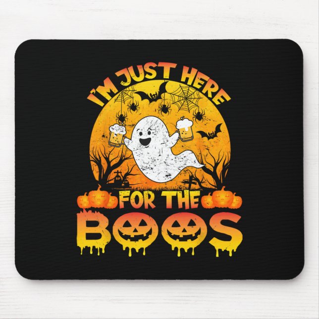 Halloween bin ich gerade hier für den Boos Funny G Mousepad (Vorne)