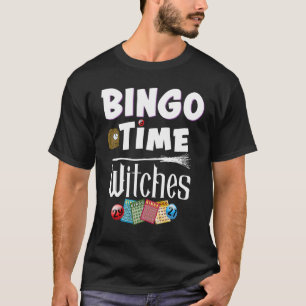 Halloween Bingo Time Hexen Women Bingo Player T-Shirt