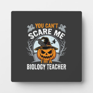 Halloween-Biologie-Lehrer Du Kannst Mich Nicht Ers Fotoplatte