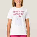 Halloween Birthday Sister T - Shirt<br><div class="desc">Geburtstag feiern ist eine Familienaffäre! Erhalten Sie passende Shirts für die ganze Familie,  damit Sie stilvoll feiern können. Es macht nicht nur Spaß,  das Thema zu spielen,  sondern es lässt andere Eltern leicht wissen,  wer die Gastgeber des Party sind! Diese Halloween-Shirts sind die perfekte Touch!</div>