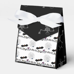 Halloween Black and White Leckerei Boxen für Kinde Geschenkschachtel