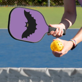 Halloween Black Bat Pickleball Schläger