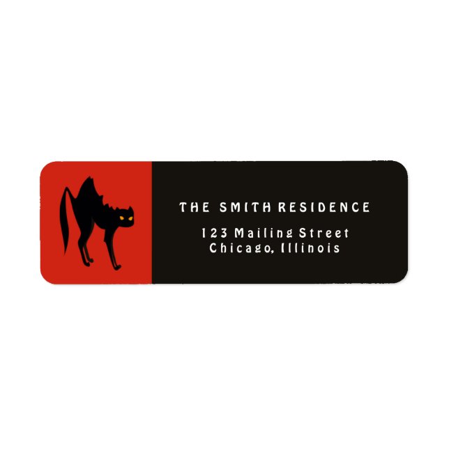 Halloween Black Cat (Vorne)