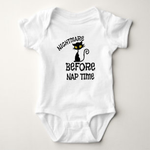 Halloween Black Cat Baby Sleeper Bodysuit Baby Strampler