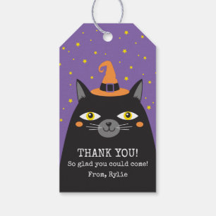 Halloween Black Cat Danke, dass du Tags gegeben ha Geschenkanhänger