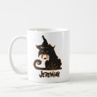 Halloween Black Cat Hexe Spooky Spiders