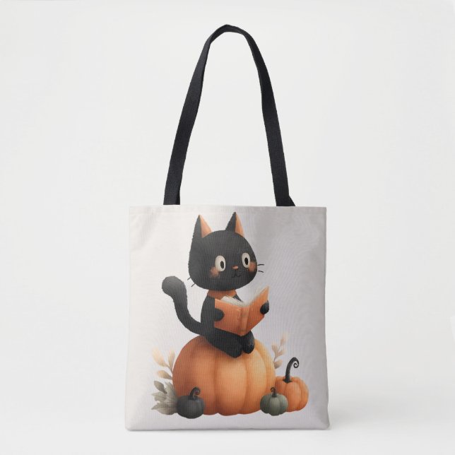 Halloween Black Cat Pumpkin Design (Vorderseite)