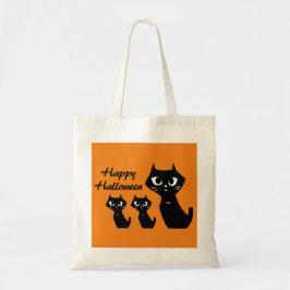 Halloween Black Cats Leckerei Tragetasche