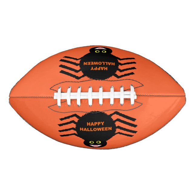 Halloween Black Spider Football (Vorderseite)