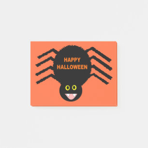 Halloween Black Spider Post es notiert Pad Post-it Klebezettel