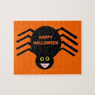Halloween Black Spider Puzzle