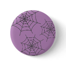 Halloween Black Spiderweb - Rundes Button-up Abzei