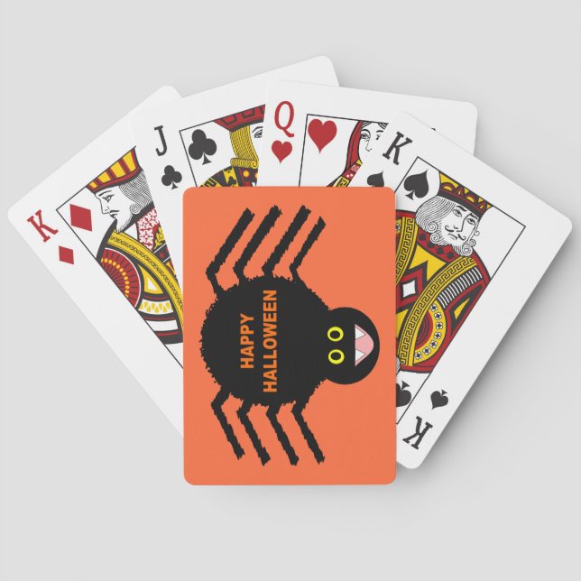 Halloween Black Spilaying Cards Spielkarten (Rückseite)