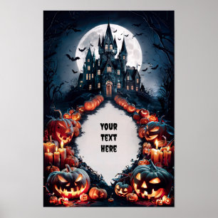Halloween Blank Invitation Poster #10