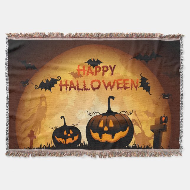 Halloween  blankets decke (Vorderseite)