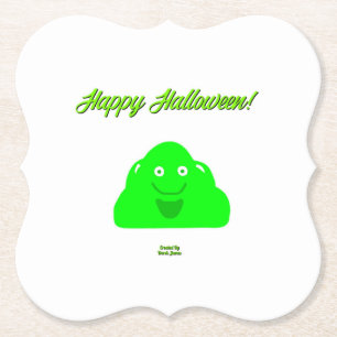 Halloween-Blase-Unterlegpapier Untersetzer