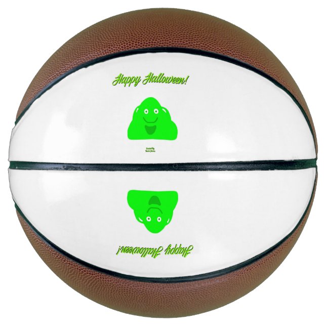 Halloween Blob Basketball (Vorderseite)